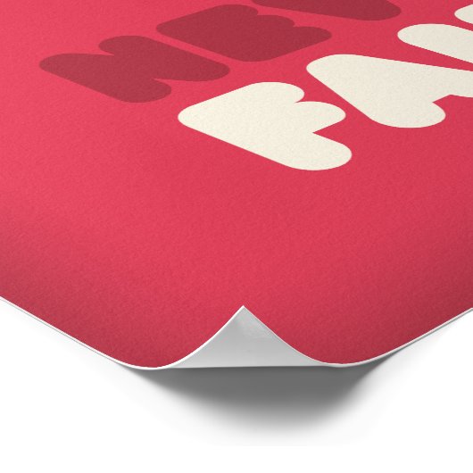 弱いハートは決して公正な女性を獲得しない ポスター (角)