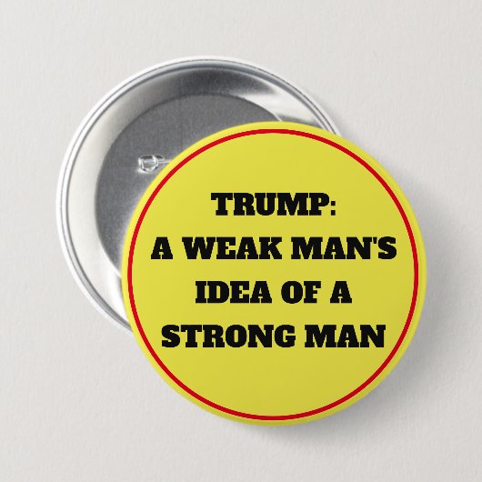 弱い切札は"人を配置します強い人のアイディアに" 缶バッジ (正面&裏面)