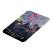 「弱い男は強い女を恐れる」磁石 マグネット (左側)