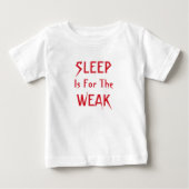 弱い者のための睡眠 Tシャツ (正面)