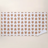 弱い ビーチタオル (正面)