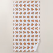 弱い ビーチタオル (正面)