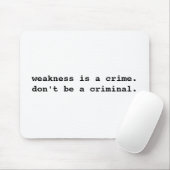 弱さのマウスパッド マウスパッド (マウス)