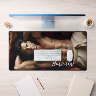 弱毛様絨毯の人 デスクマット