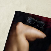 弱毛様絨毯の人 ビーチタオル (インサイチュ)