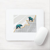 弱気と強気 – 市場チャート マウスパッド (マウス)