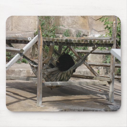 弱気な日 マウスパッド (正面)