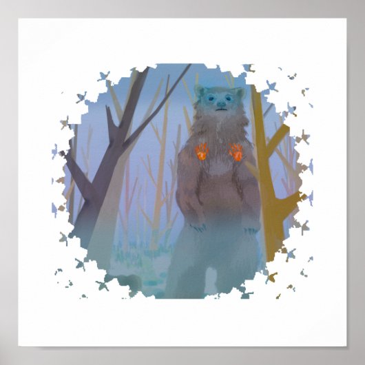 弱気の精神 ポスター (正面)