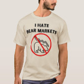 弱気市場を嫌う Tシャツ (正面)