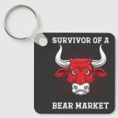 弱気市場キーチェーンの生存者 キーホルダー (正面)