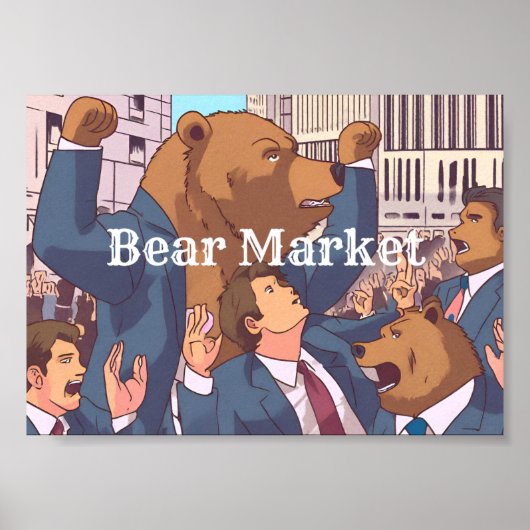 弱気市場 ポスター (正面)