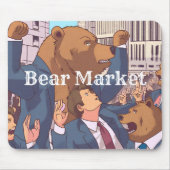 弱気市場 マウスパッド (正面)