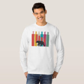 弱気相場 | トレーダー | シンプル デザイン Tシャツ (正面フル)