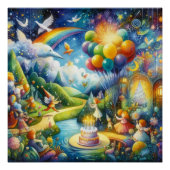 弱気誕生祝い ポスター (正面)