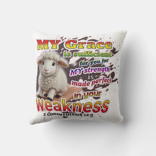 弱点が完成する クッション (裏面)