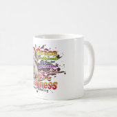 弱点が完成する コーヒーマグカップ (正面右)