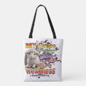 弱点が完成する トートバッグ (裏面)