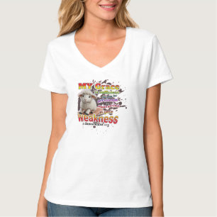 弱点が完成する Tシャツ