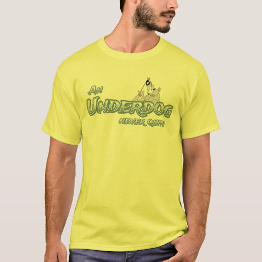 弱者は決して諦めない Tシャツ (正面)