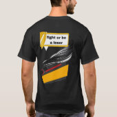 弱者脱落ストリートウェアTシャツ Tシャツ (裏面)