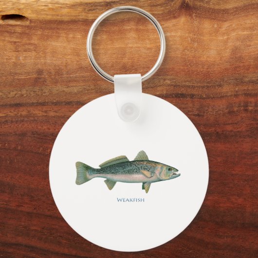 弱魚 キーホルダー (正面)