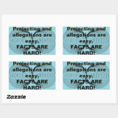 張り出しと申し立ては簡単! 長方形シール (シート)