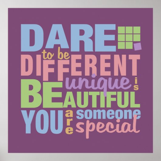 張り切ってポスターを違う張る ポスター (正面)