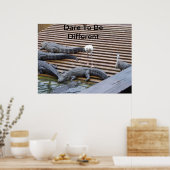 張り切ってポスターを違う張る ポスター (キッチン)