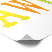 張り忘れ出してプリント素晴らしするな ポスター (角)