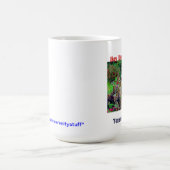 張力は襲います コーヒーマグカップ (中央)