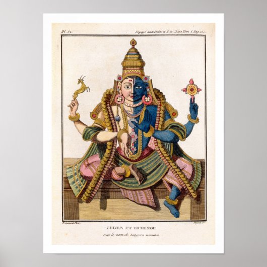 張原「ボヤージオーインデエとラ・シネ」bより ポスター (正面)