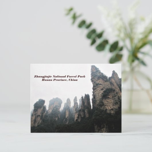 張家界国家森林公園湖南中国 ポストカード (スタンド正面)