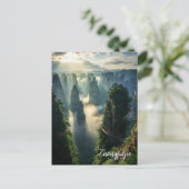 張家界湖南中国旅行 ポストカード (スタンド正面)