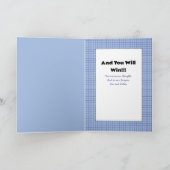 強いおもしろいGet Wellカードを保持 カード (内部)