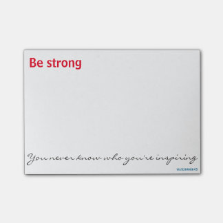 強いがあって下さい。 あなたは促すかだれを決して知りません ポストイット