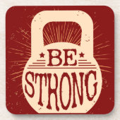 強いがあって下さい コースター (正面)