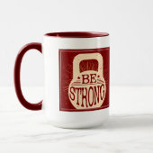 強いがあって下さい マグカップ (左)