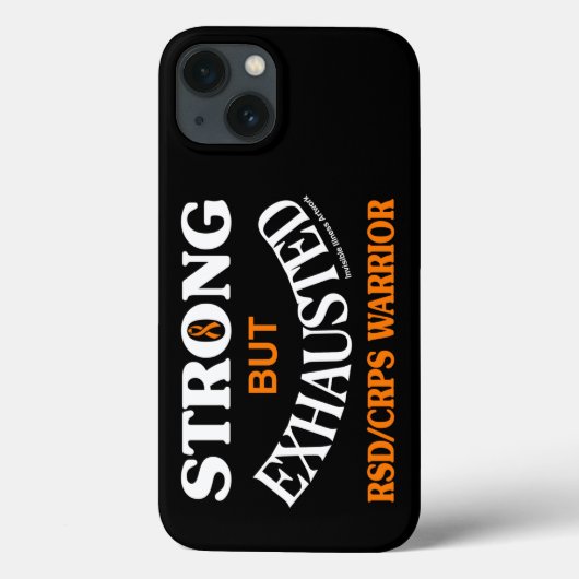 強いが疲れている…RSD/CRPS Case-Mate iPhoneケース (裏面)