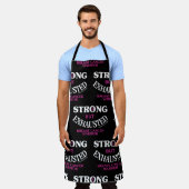 強いが疲れ…乳がん エプロン (着用した状態)