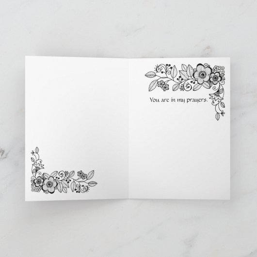 強いが-祈りの言葉カードあって下さい カード (内部)