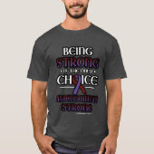 強いくも歯 Tシャツ (正面)