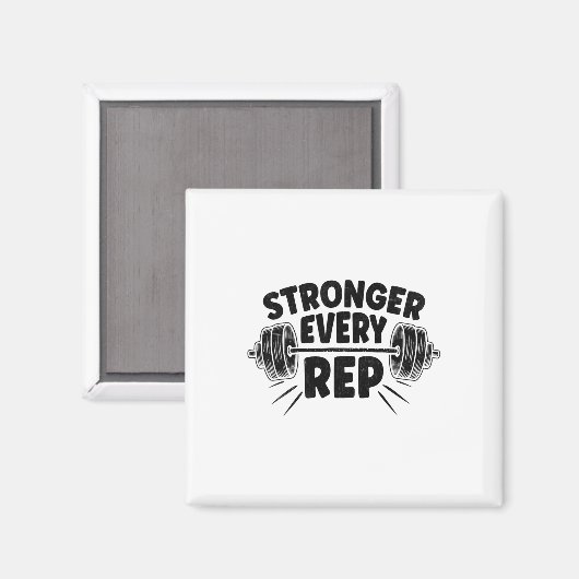 強いすべてのrepウェイトリフターボディビルボディ マグネット (正面/裏面)