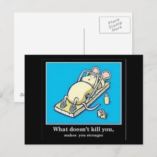 強いはがき ポストカード (正面/裏面)