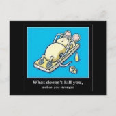 強いはがき ポストカード (正面)