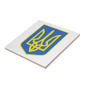 強いウクライナの紋章 – 自由は常に勝つ タイル (側面)