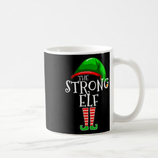 強いエルフの家族おそろいクリスマスギフト コーヒーマグカップ