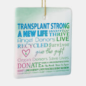 強いカスタム新生活を移植する セラミックオーナメント (右)