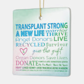 強いカスタム新生活を移植する セラミックオーナメント (左)