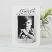 強いクラス卒業招待状 招待状 (スタンド正面)