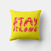 強いグラフィティやる気を起こさせるスタイル クッション (裏面)